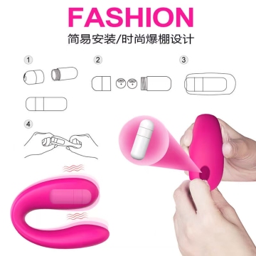 Vibrator series couples double shock