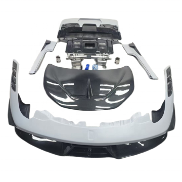 Custom Ferrari 458 Upgrade: SP Half Carbon Fiber Body Kit and Accessories