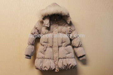 Fashion Design Winter Jacket Baby Girls Down Jackets Kids Outwear