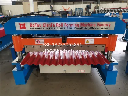 Wave Profile Roofing Sheet Forming Machine