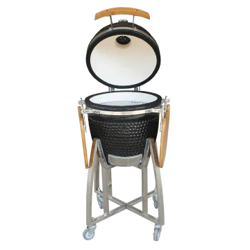 Auplex Outdoor Kitchen 18" Kamado charcoal bbq grill ceramic grill