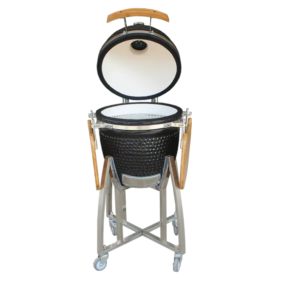 Auplex Outdoor Kitchen 18" Kamado charcoal bbq grill ceramic grill