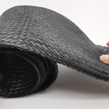 Extra large size PET woven mesh pipe