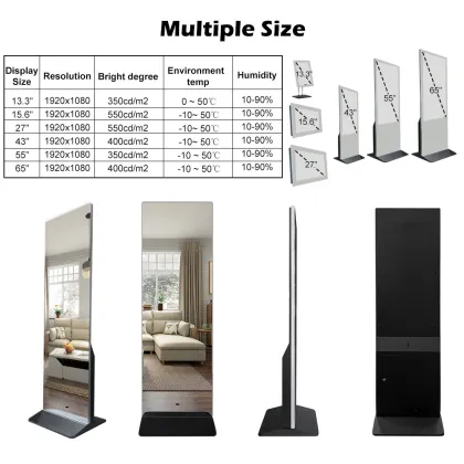 Smart Workout Mirror: Fitness, Display, and Advertising Kiosk