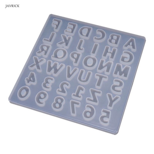 Epoxy Resin Digital Letter Mold Decoration Silicone Molds DIY Crafts Making Accessories