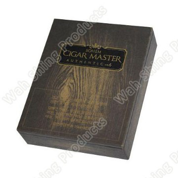 2014 top quality kraft wrapping paper cigar box