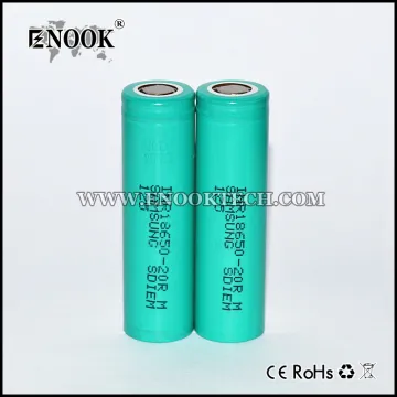 2017 Newest Samsung 20r Battery 18650 2000mah