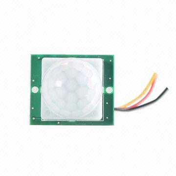Pyroelectric Infrared (PIR) Motion Sensor Detector Module with 5mA Output Current, 33 x 28mm Size