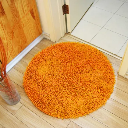 Chenille Round Rugs Decrotive Bedroom Rugs Runner Rugs