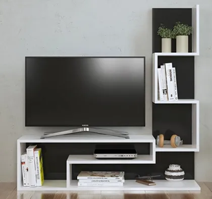 Wall Mounted TV Cabinet With Shelves Furniture