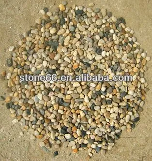 white aggregate pebble
