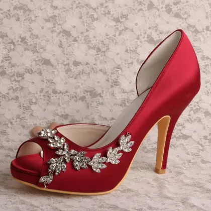 Customized Different Heels Bridal Shoe Stores
