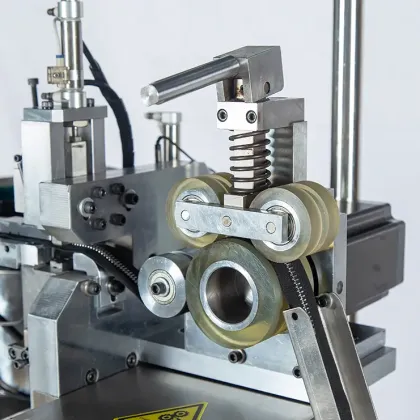 H Bottom Stop Closed-end Metal Zipper Machine