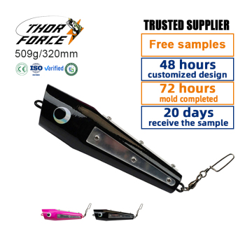 Thorforce hochwertige handgefertigte 360 ​​-mm -schwimmende Popper -Köder für Salzwassertrolling