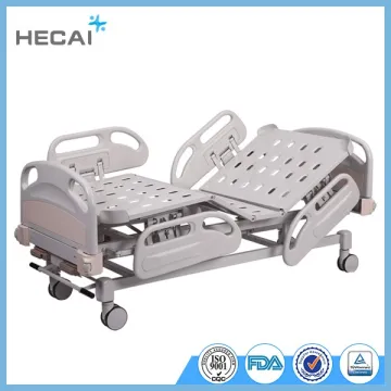 LS-MA5009 Medical equipment supplier from China 2 functions manual hospital bed prices, medical bed