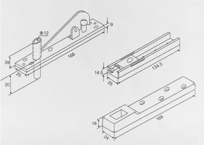 Floor spring price for glass door , floor spring