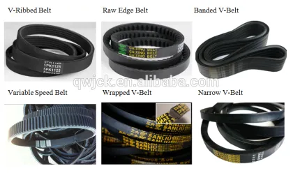 Agricultural machinery v belt classical rubber v belt