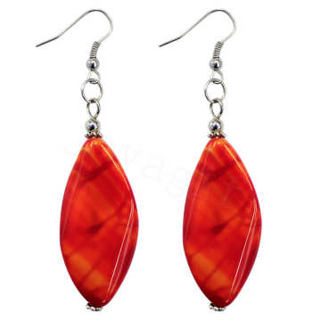 Natural Gemstone Agate Earring