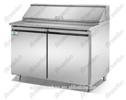 salad fridge/salad refrigerator/salad worktable refrigerator