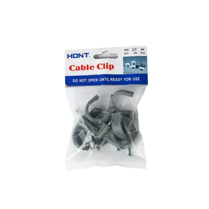 Guaranteed Quality 10mm White Wire Clips - Cable Fasteners & Circle Clips