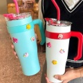 Large ice bully coffee cup