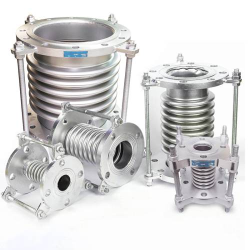 Juntas de expansão flexíveis de grande calibre 316 mangueiras de metal flexíveis de aço inoxidável onduladas juntas de expansão de metal