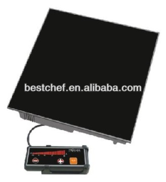 square Drop-in Induction cooker Wire control button