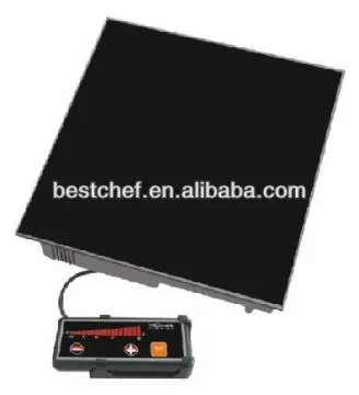 square Drop-in Induction cooker Wire control button