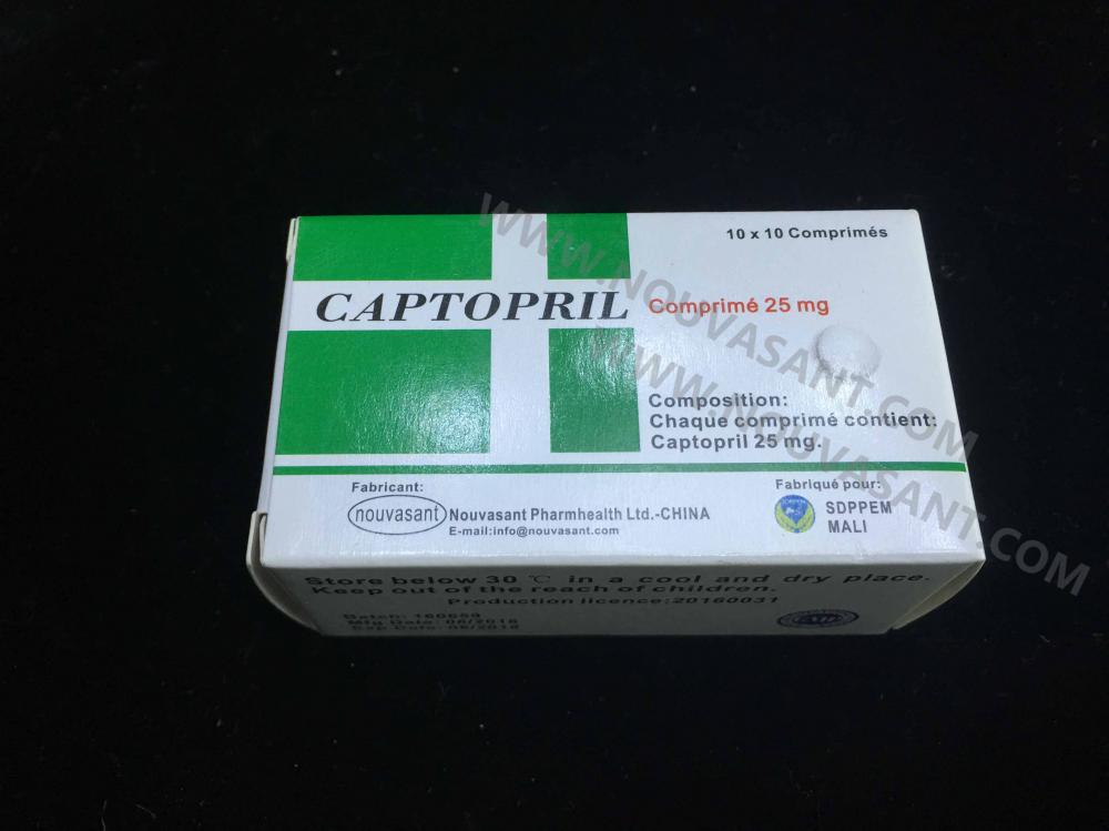 Captopril Tablets 25mg