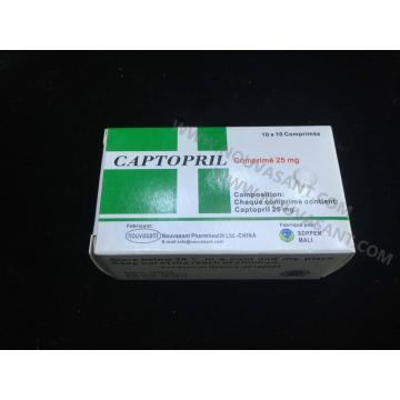 Captopril Comprimidos 25mg