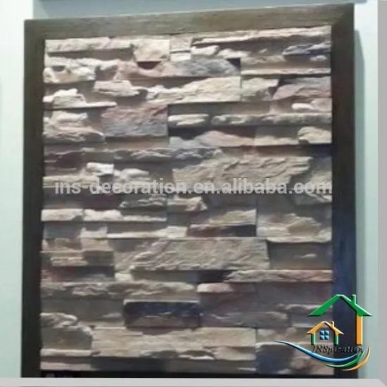 Eco-friendly slate wall panel