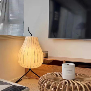 Wabi-Sabi Style Floor Lamp | Modern Japanese Living Room Atmosphere