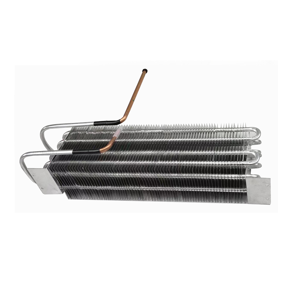 Aluminum finned condenser