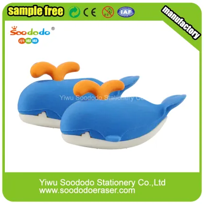 Yellow Sea Lion  Shaped Eraser,Rubber School eraser