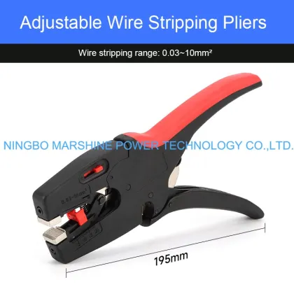 Lightweight Automatic Adjustable Wire Stripping Pliers Cable Management Tools