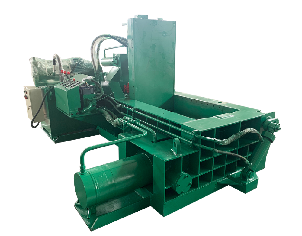 125ton Industry Waste Scrap Metal nhazi Baler Machine