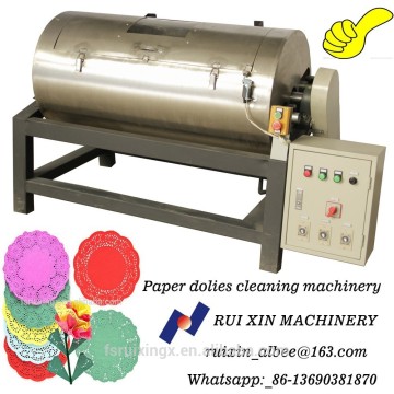 paper doilies cleaning machinery