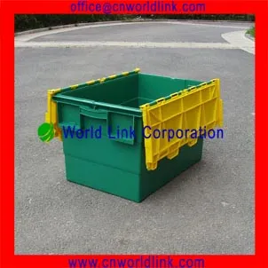 70L 2 Separated Lid Moving Plastic Tool Boxes