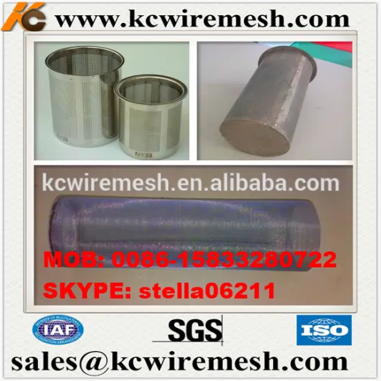 Cheap !!!! KangChen Stainless Steel perforated filter tube/water bore screen(manufacture)