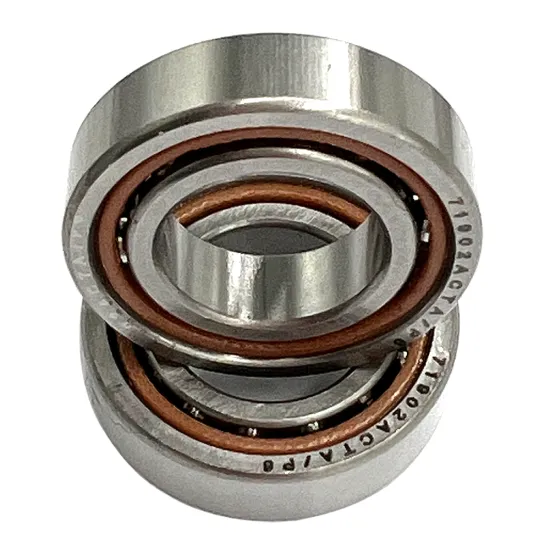 High Speed Chrome Steel Angular Contact Ball Bearings