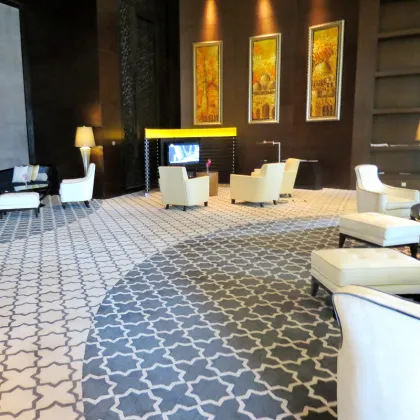 Handtufted Viscose silk Carpet