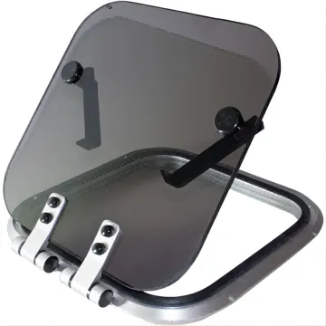 Aluminum Friction Hinge Hatch Porthole Window - 5 Sizes for Marine Boat Yacht