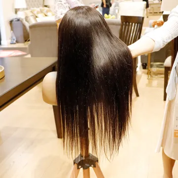 180% density HD lace closure human hair wig straight wavy curly 5x5 HD lace closure wig 4x4 transparent lace closure wig