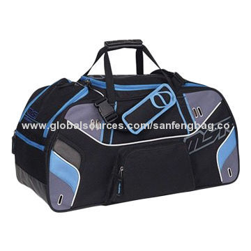 Travel Sports Bag, Made of 600D/PVC, Sized 60*25*33cm