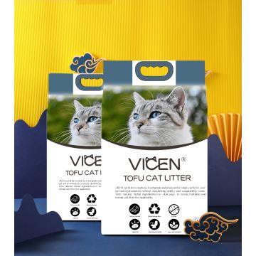 Luteras de gato tofu premium para cuidado de mascotas ecológicos