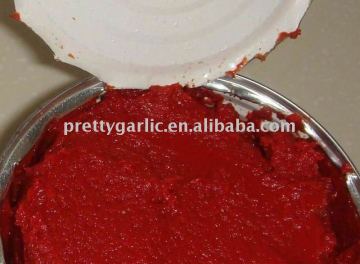 tomato paste in cans