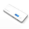 Externe Backup-Batterie für iPhone Handy Universal-Ladegerät Power Bank Dual USB 20000mAh LCD-Display