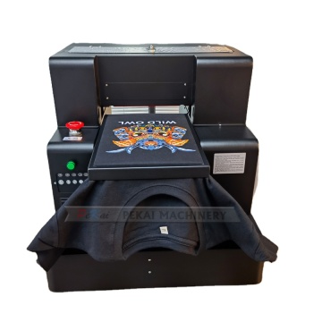 Automatische t-shirttasmachine A4 DTG-printer voor kledingafdrukken