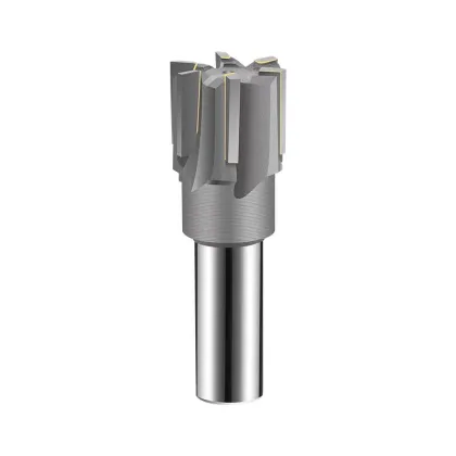 Super Hard Welding Alloy Edge Taper Shank Milling Cutter
