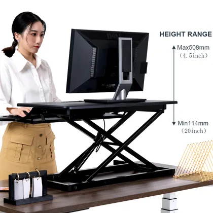 Healthy Environment: Adjustable Flexispot Laptop Folding Computer Riser Desk Converter